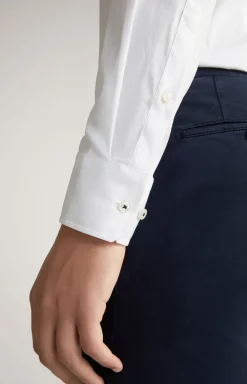 X-Long Hemd Pai in Weiß, mit extralangen Ärmeln