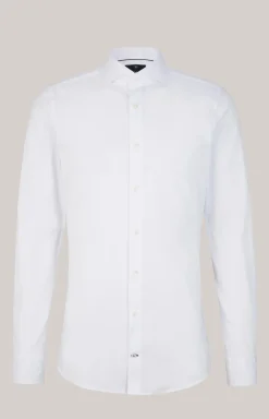 X-Long Hemd Pai in Weiß, mit extralangen Ärmeln