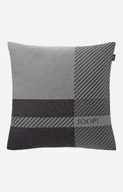 Zierkissenhülle JOOP! MODERN in Grau meliert, 40 x 40 cm