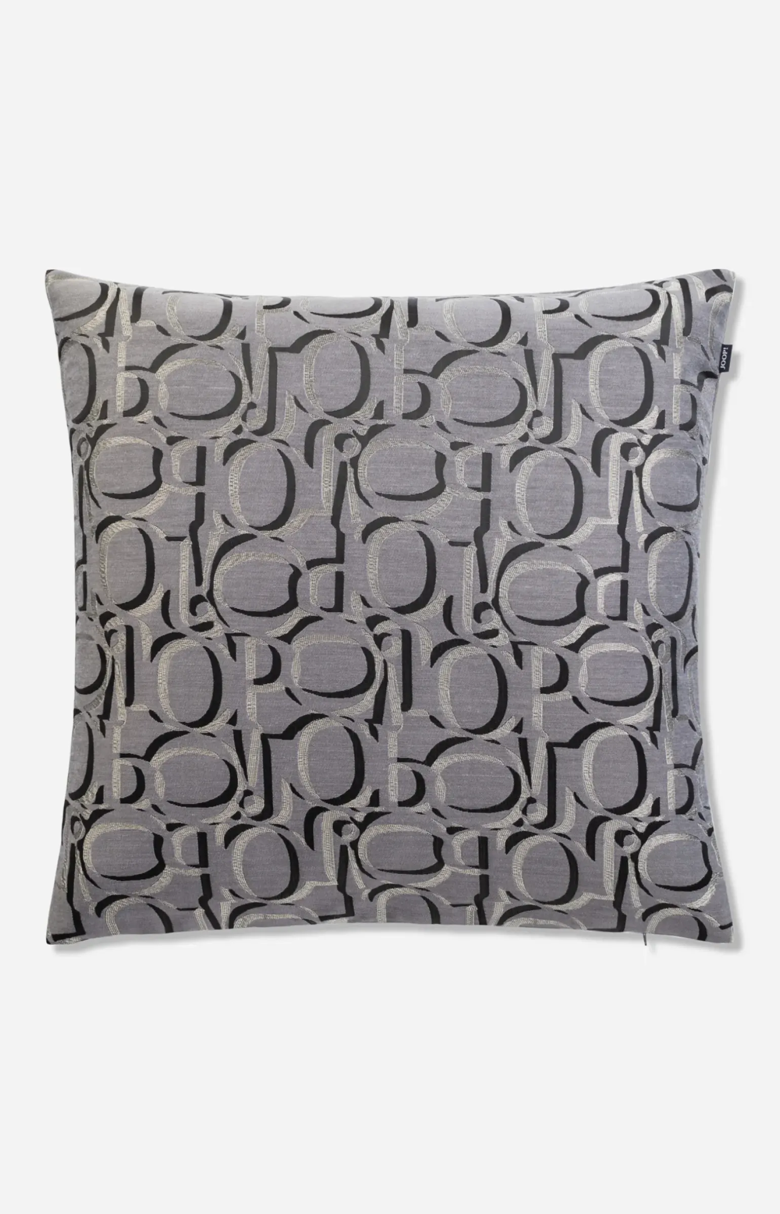 Zierkissenhülle JOOP! Ornament in Anthrazit, 50 x 50 cm