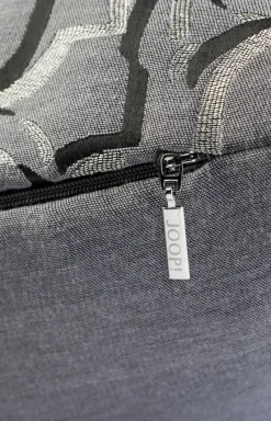 Zierkissenhülle JOOP! Ornament in Anthrazit, 50 x 50 cm