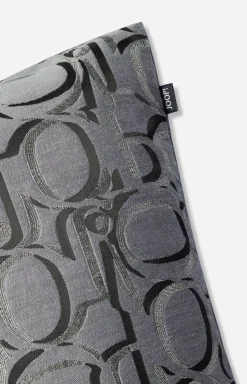 Zierkissenhülle JOOP! Ornament in Anthrazit, 50 x 50 cm