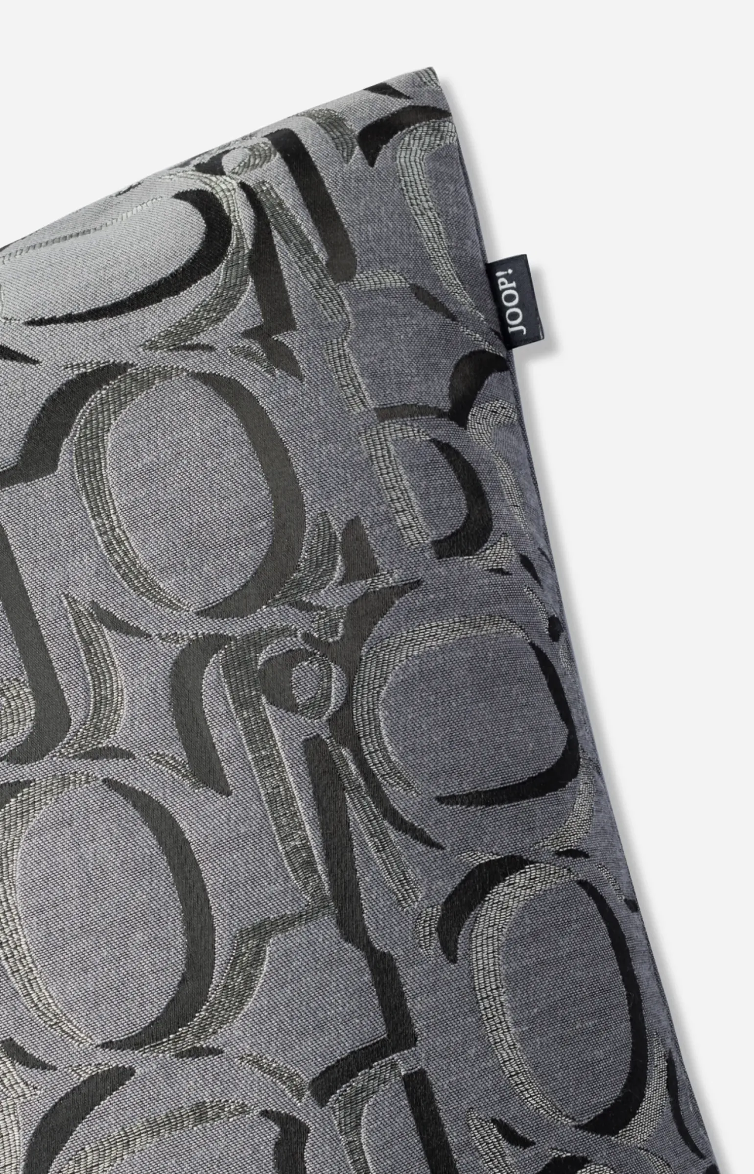 Zierkissenhülle JOOP! Ornament in Anthrazit, 50 x 50 cm